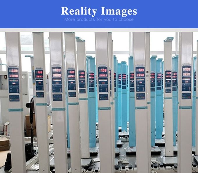 Multi Function Body Weight And Height Scale Digital Rated Load 200kg LED Display Thermal Printing