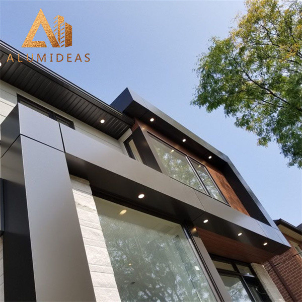 Aluminum composite panel cladding