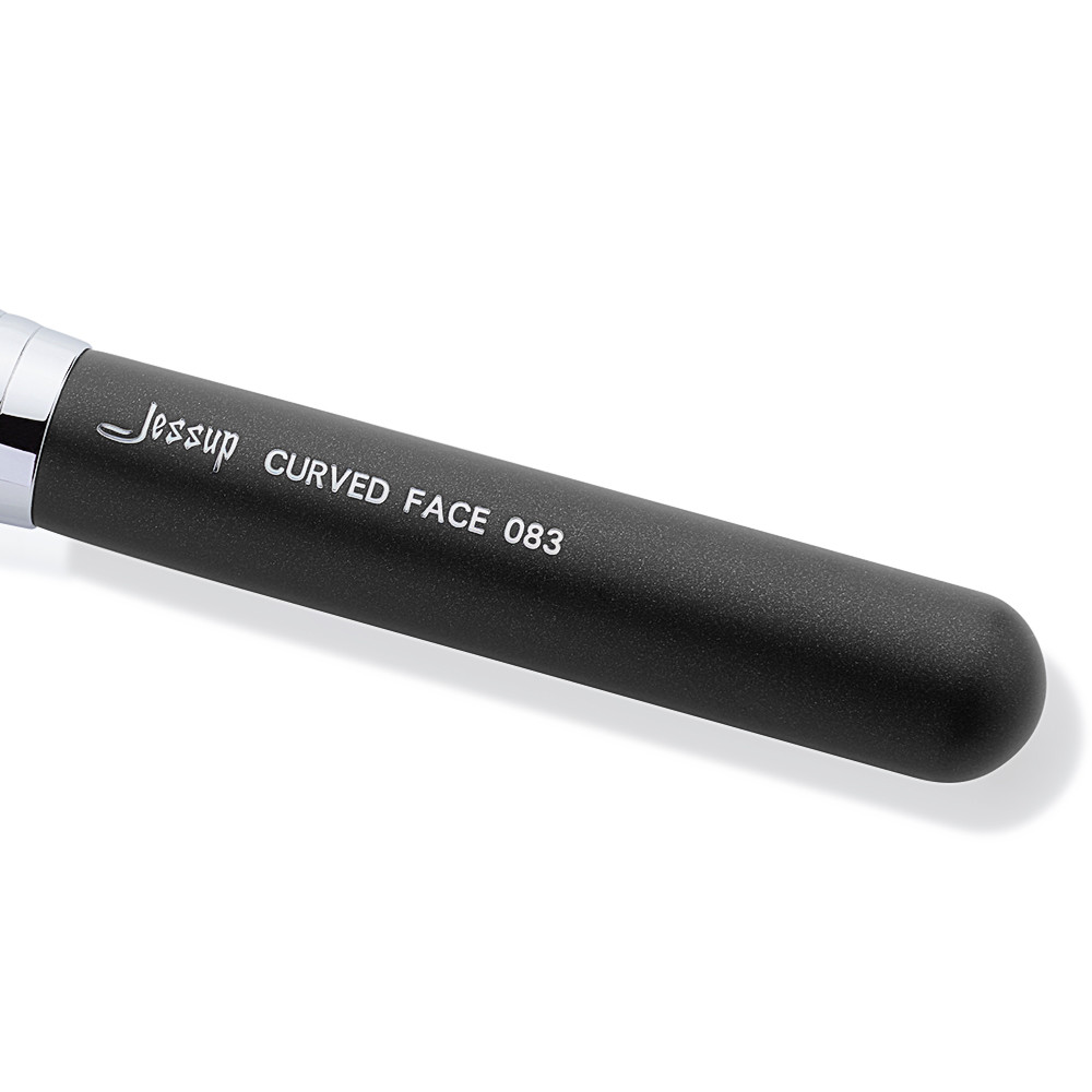 Jessup Soft Bristles Curved Face Brush Grab Powder Easily