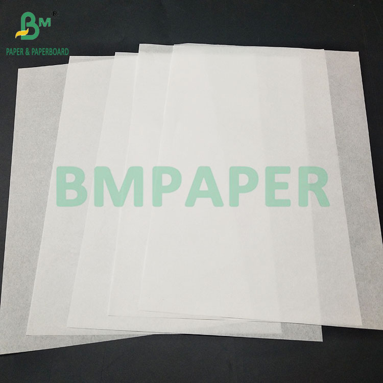 40gsm Food Grade Resistant White Grease Baking Sheets For Cake Tray