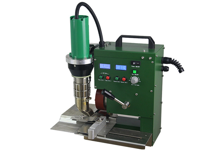 3.6kw Table Tarpaulin Hot Air Plastic Welding Machine For Hem Welding