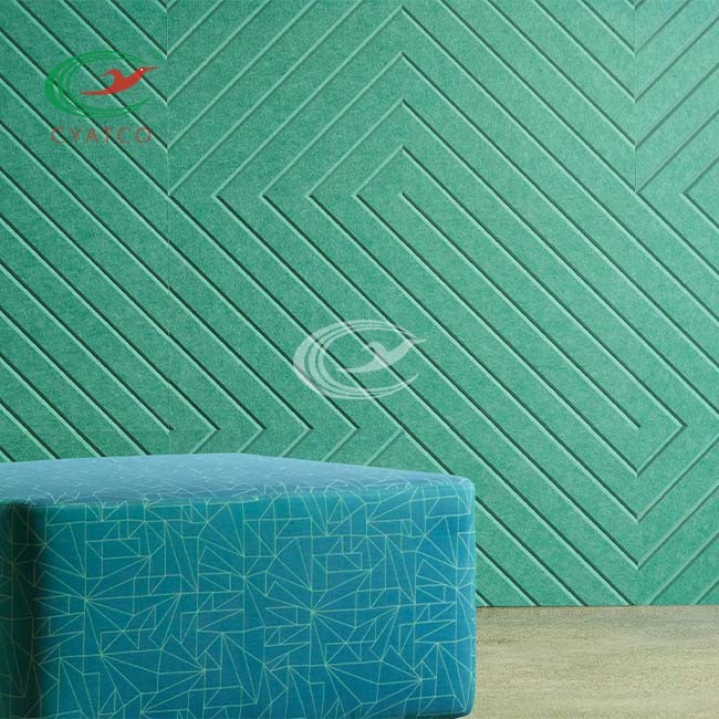 Fire Retardant Felt Wall Panels Multi Purpose Acoustic