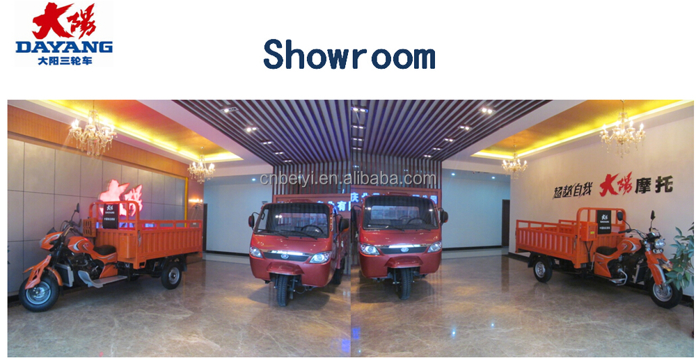 Front Drum Rear Drum Brake System Hydraulic High Power Three Wheel Van Cargo Motorcycle for 1 Passenger