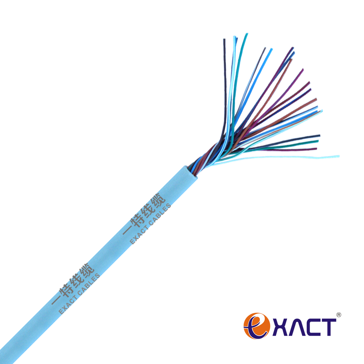 20x0.22mm2 CCAM Conductor PVC Insulation And Jacket CPR Eca Alarm Cable For Commercial