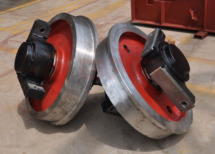 Cast Steel Transfer Cart Accessories High Performance For Mining / Crane