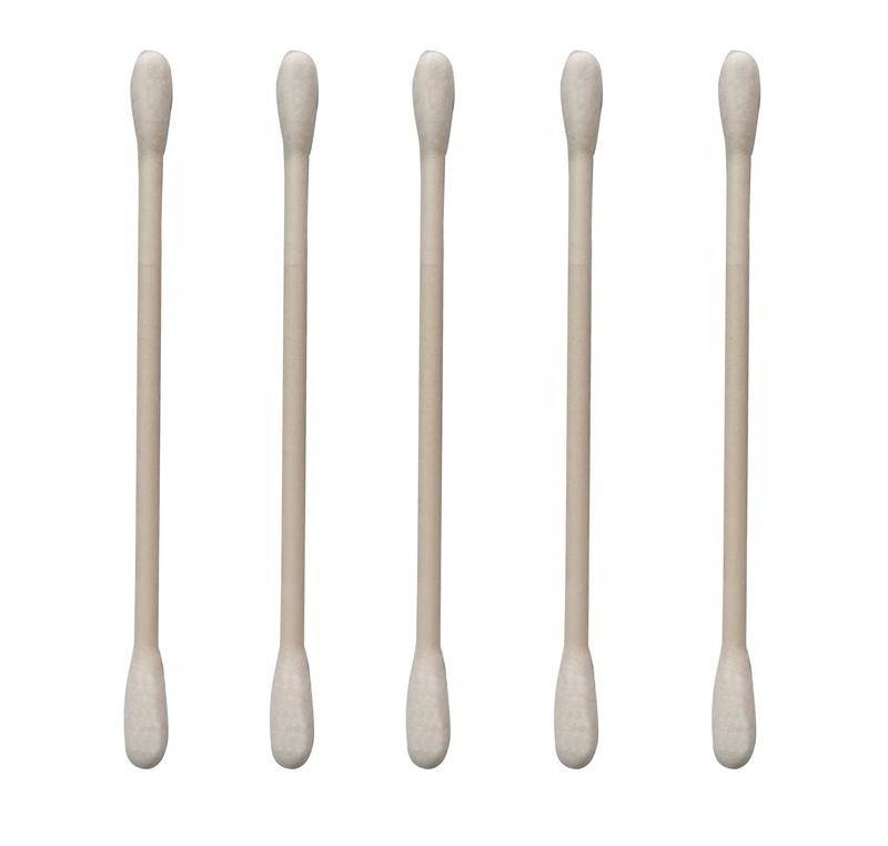 HDD Components Clean Room Cotton Swabs 3 Inch Standard Paper Handle