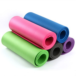 Workout Yoga Mat Wearproof Extra Pilates Mat 15mm Thick For Meditation