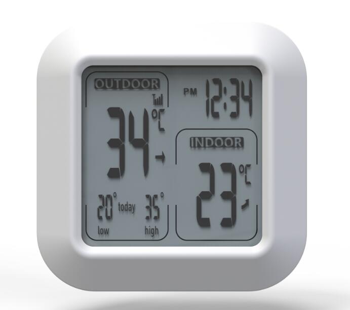OEM Thermometer Hygrometer Automatic Moonphase Wireless Temperature Monitoring