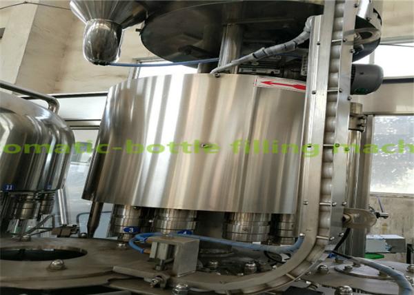Rinsing Filling Capping SS304 Automatic Bottle Filling Machine For Drinking Pure