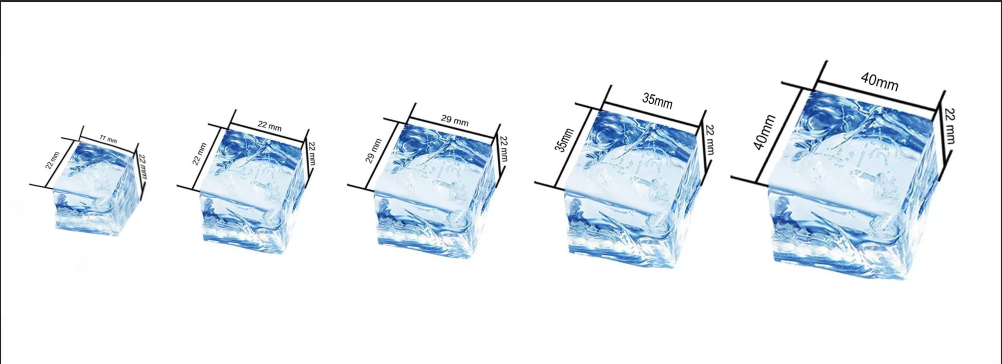 9T/24h Industrial Ice Cube Machine Automatic Commercial Ice Machine For Home / Restaurant / Shop / Drinking / Bar