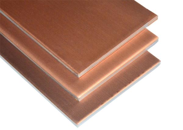 Multipurpose Copper Clad Steel Sheet , Copper Clad Laminate Sheet High