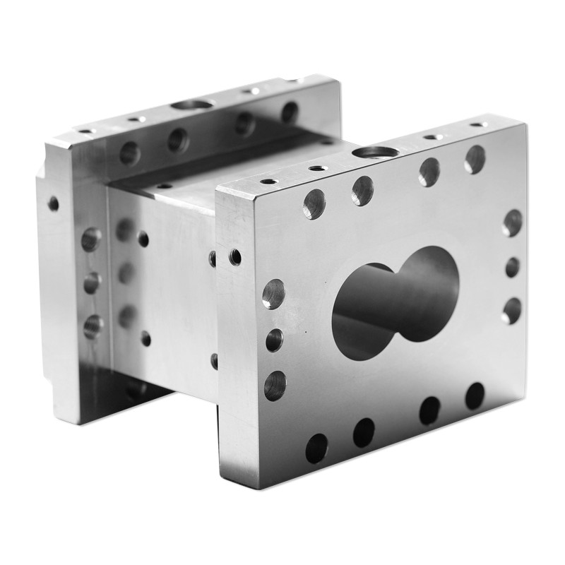 Compact Size Twin Extruder Machine Parts , Twin Screw Extruder Elements ISO9001 Approved