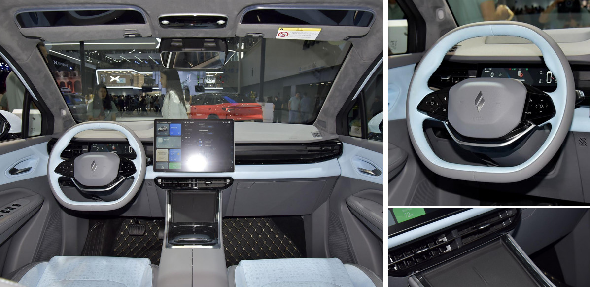 Powerful Intelligent System Electric Car RL7 5-Seat SUV Range Up To 450 Km