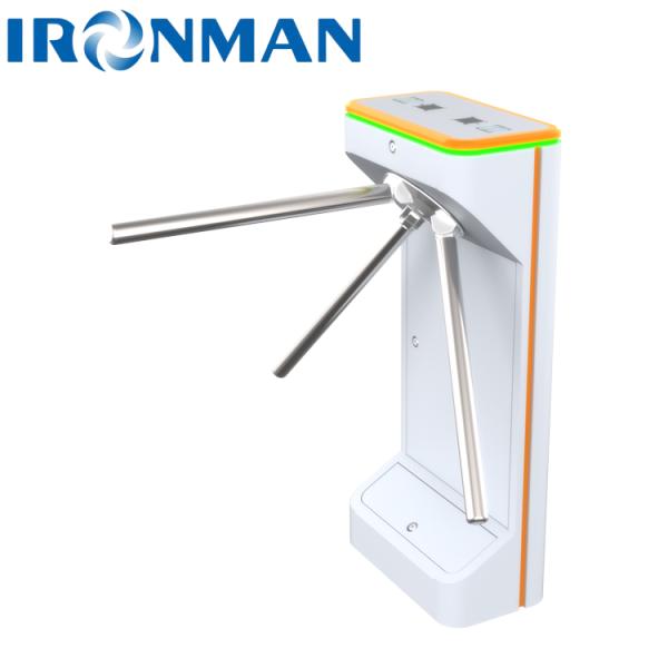 Compact Tripod Turnstile for Tight Spaces Slim Design 3-Arm Access Control Gate