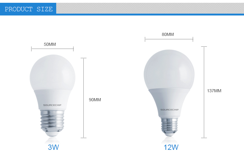 7W LED bulb led SMD 5630 led lamp factory