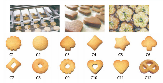 Biscuits Puffs Snack Christmas Cookie Machine Automatic For Commercial Catering