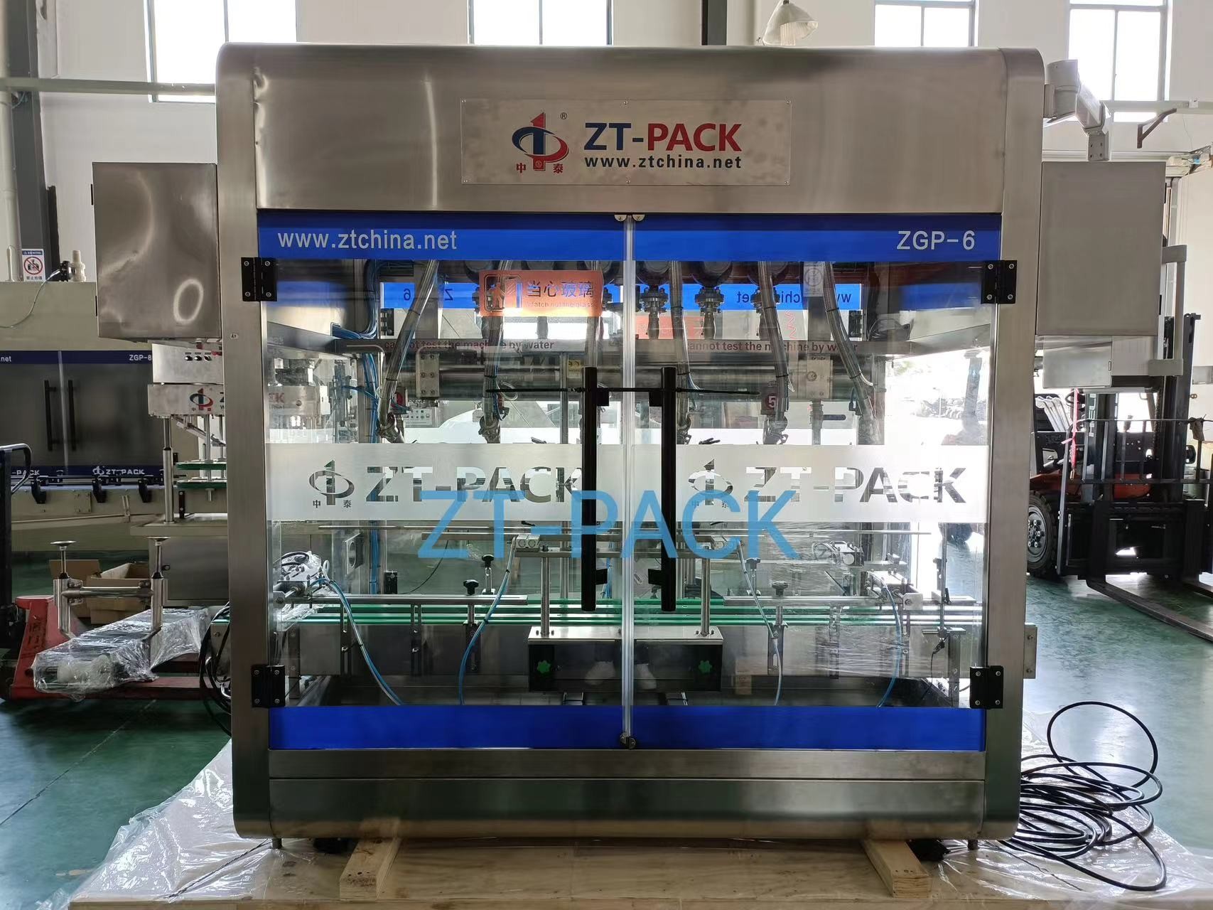 6 8 10 12 Nozzles Lubricant Oil Flow Meter Filling Machine Track Capping