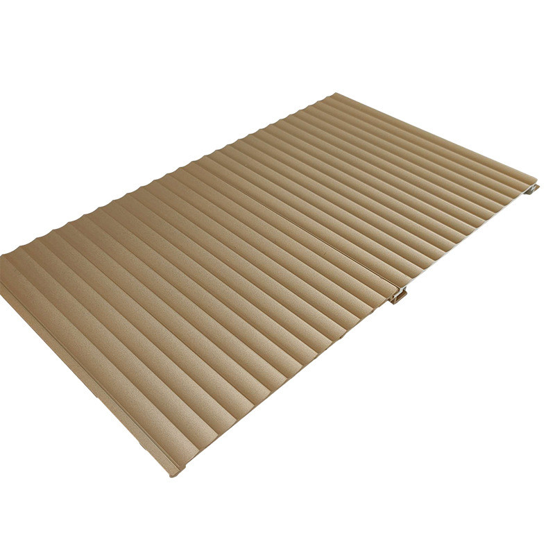 Corrugated 3D Decorative Aluminum Wall Panel For Exterior Background