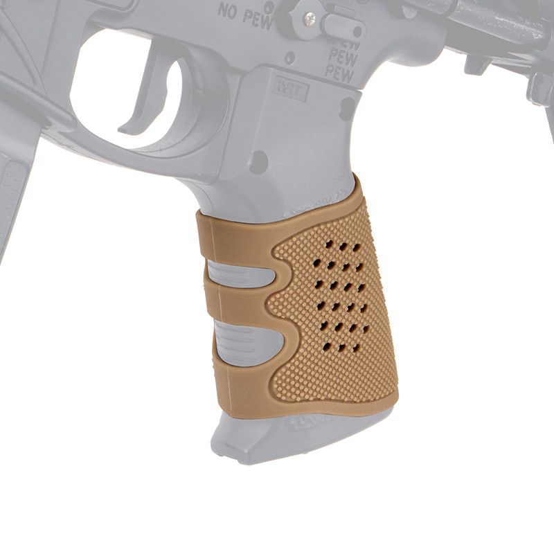 Tactical Rubber Gun Grip Glove Cover Sleeve Anti - Slip Handgun Accessories