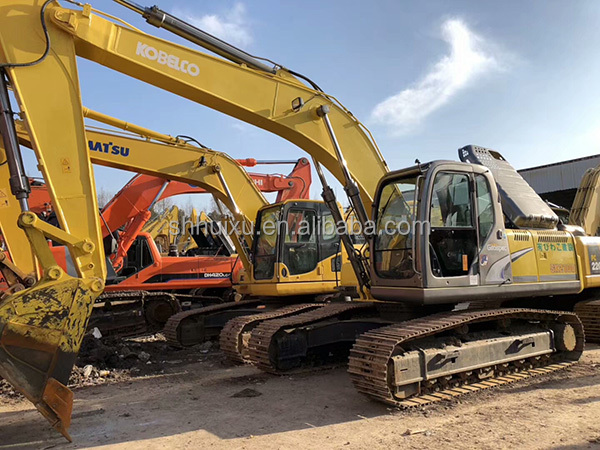Kobelco SK200 Best selling good quality used digging machine second hand crawler excavator Kobelco SK210