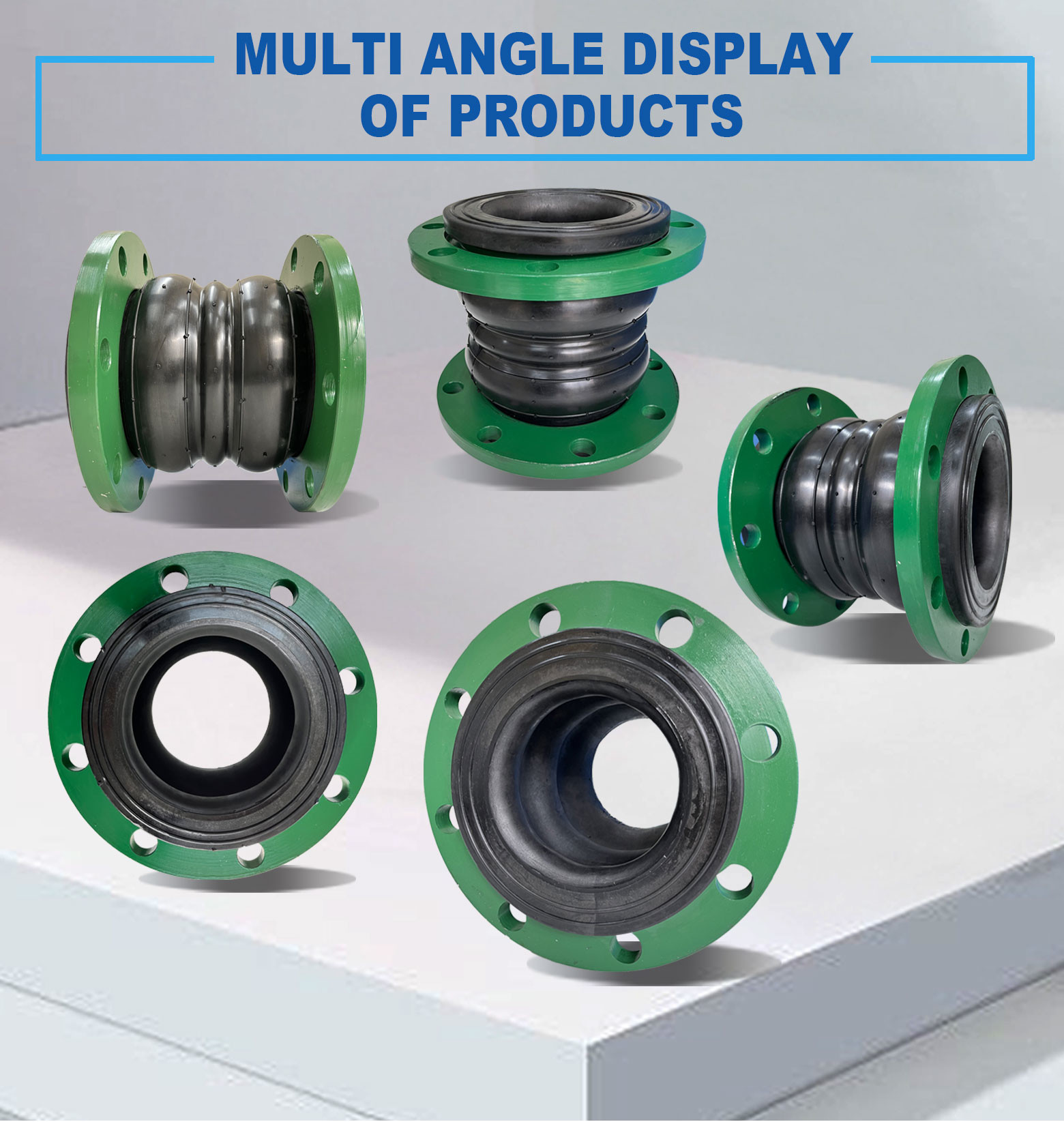 Double Sphere Expansion Bellow Compensator 3 4 Rubber Expansion Joint