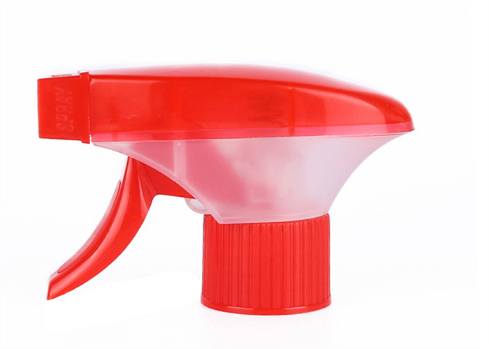 All Plastic Trigger Sprayer Environmentally Friendly Red / White Color