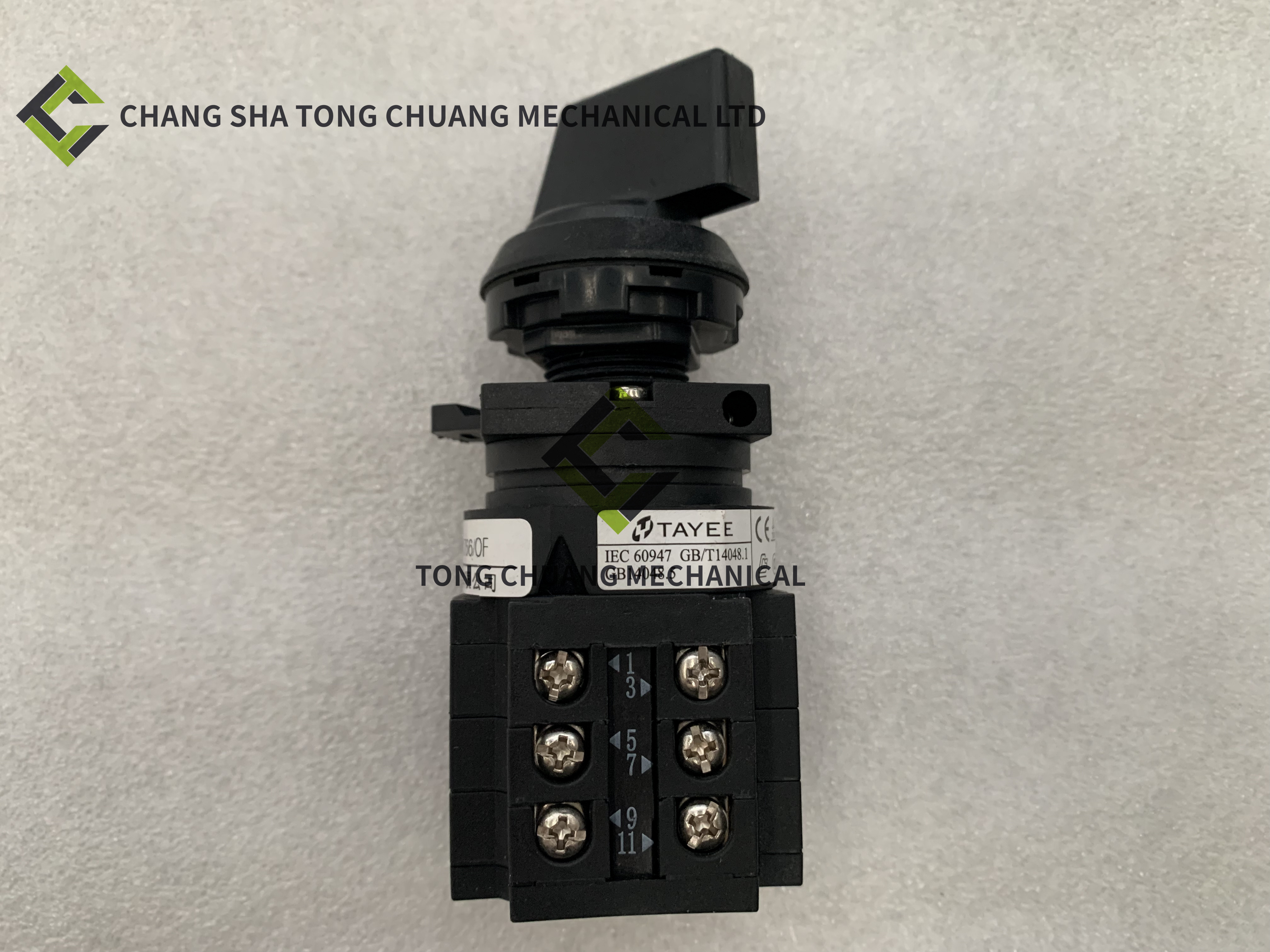 Zoomlion concrete pump truck spare parts Operation mode selector switch 50044082 IEC60947GB