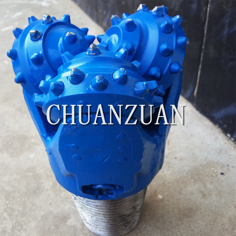 Blue IADC 537 Roller Cone Bit 133MM With High Compressive Strength