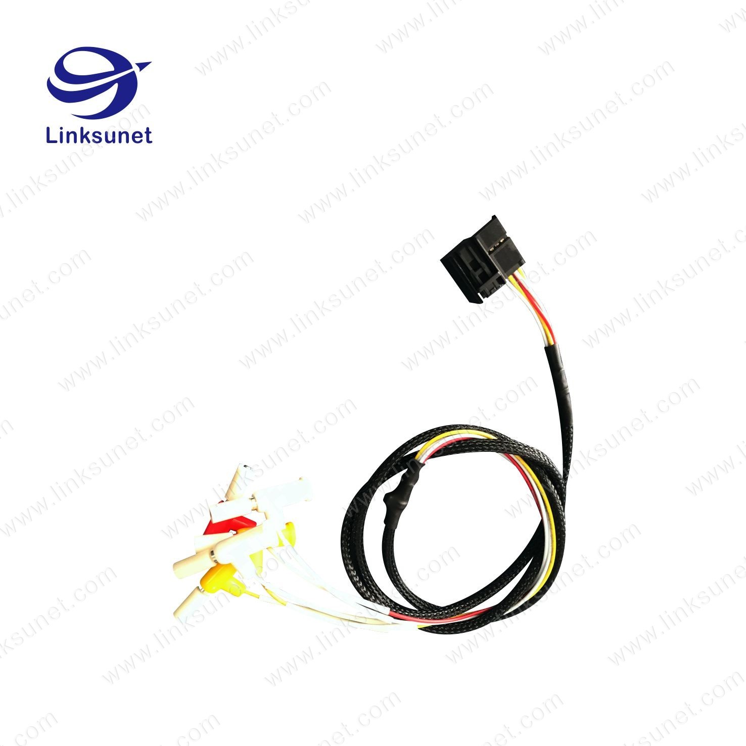 Molex 34803 series 24AWG Banana plug wire harness with Fully automatic terminal machine