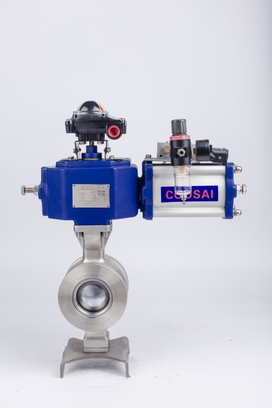 Segment Ball Valve Temperature Range -20C To 200C for Precise Temperature Control