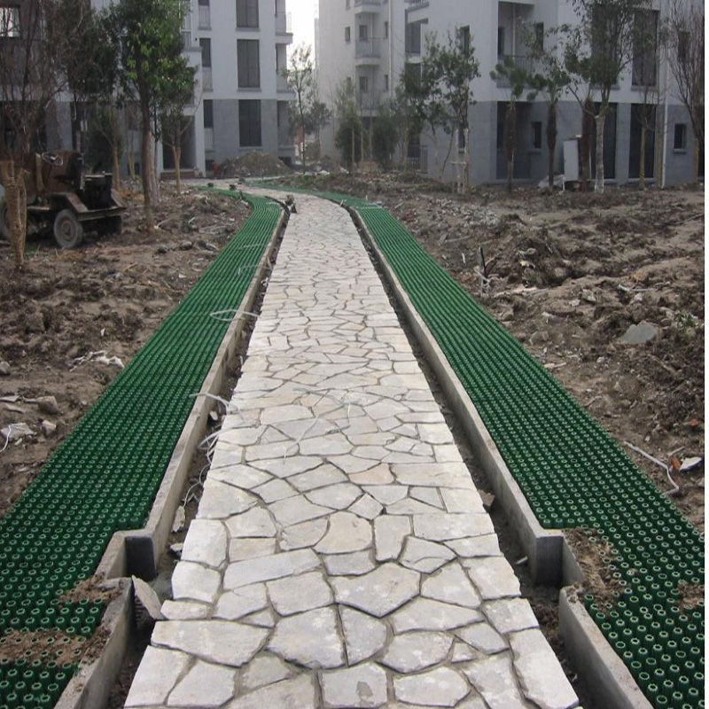 Green HDPE Plastic Planting Grass Paver Grid for Driveway CE/ISO9001/ISO14001 Certified