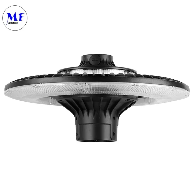 Energy-Saving 140lm/W Smart-Tuning 200W LED Garden Post Light Pole Area Light for Highway Rest Area Sports Complex Waterfront Promenade
