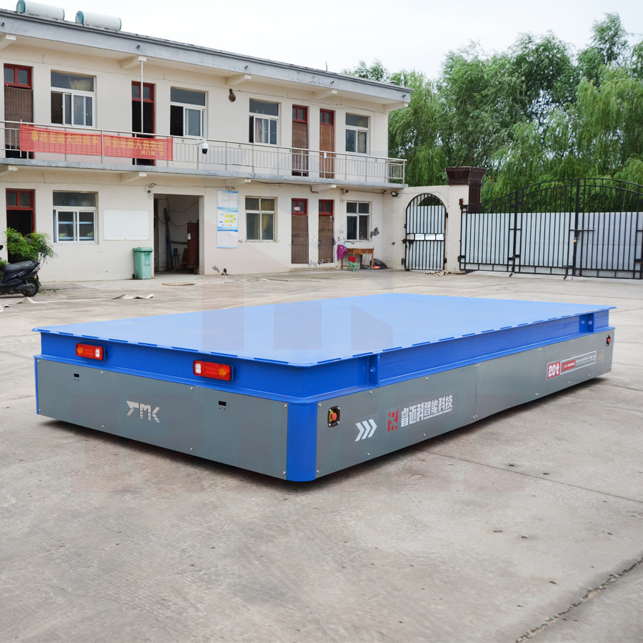 Remote Control Die Transfer Cart For 20 Tons Steel Billet Material Handling