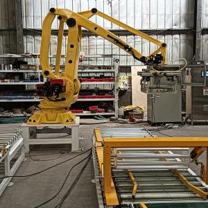  Quicklime Robotic Arm Palletizer 180kg Load Palletizing Robot Arm Manufactures