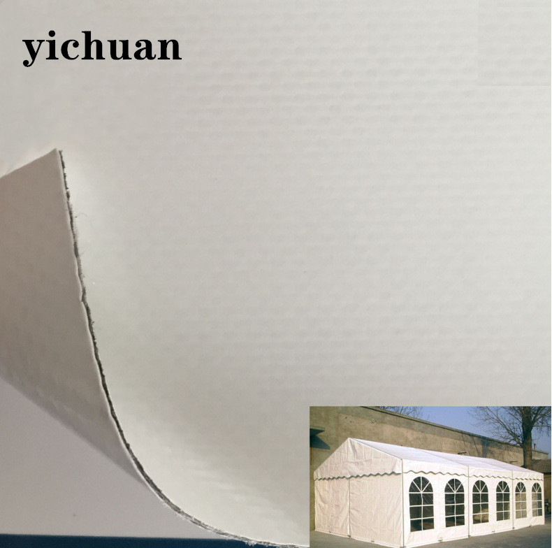 400-1500gsm PVC Tent Fabric Material UV Resistant Waterproof PVC Tarpaulin Vinyl Fabric