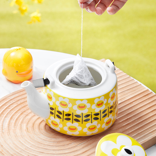 Ceramic Elephant Teapot Household Simple Practicalkettle Set Creative Wedding Gifts With Mugs