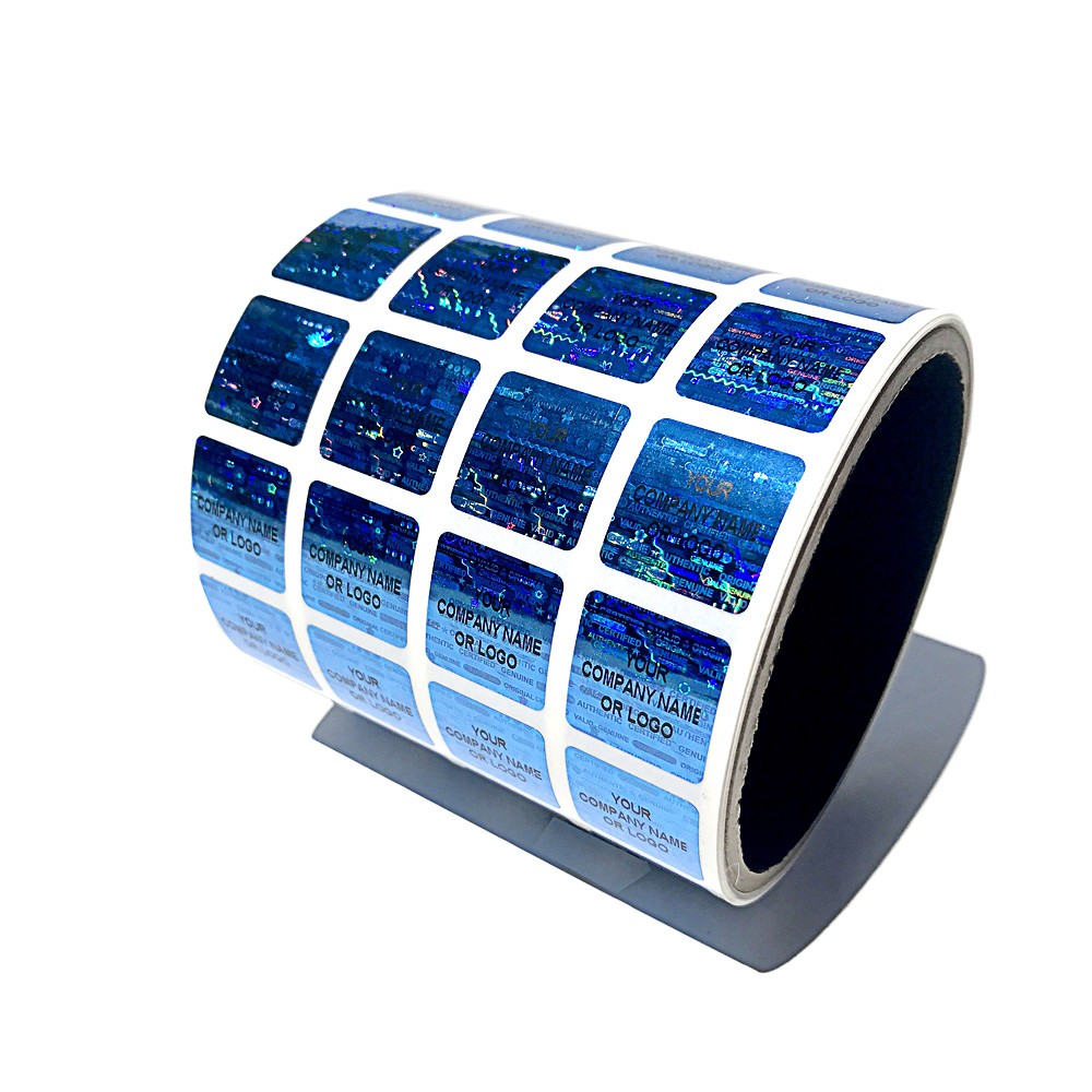 Custom Watermark Hologram Tamper Proof Seal Stickers