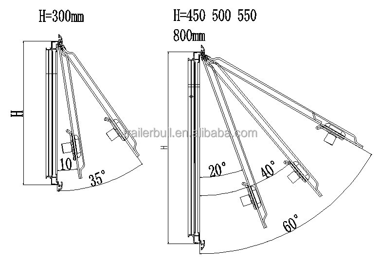 ARCYLIC GLASS ALUMINUM FRAME EuroVision Windows for RV Trailers and Other Motorhomes