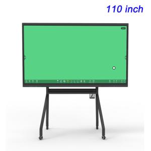 Classrooms LCD Smart Board Interactive Display 110in Interactive Flat Board