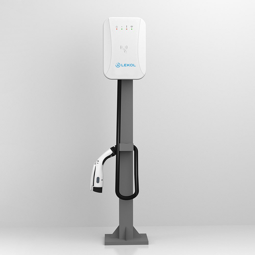 APP OCPP1.6 Sae J1772 Charging Station Wall Mounted For Home