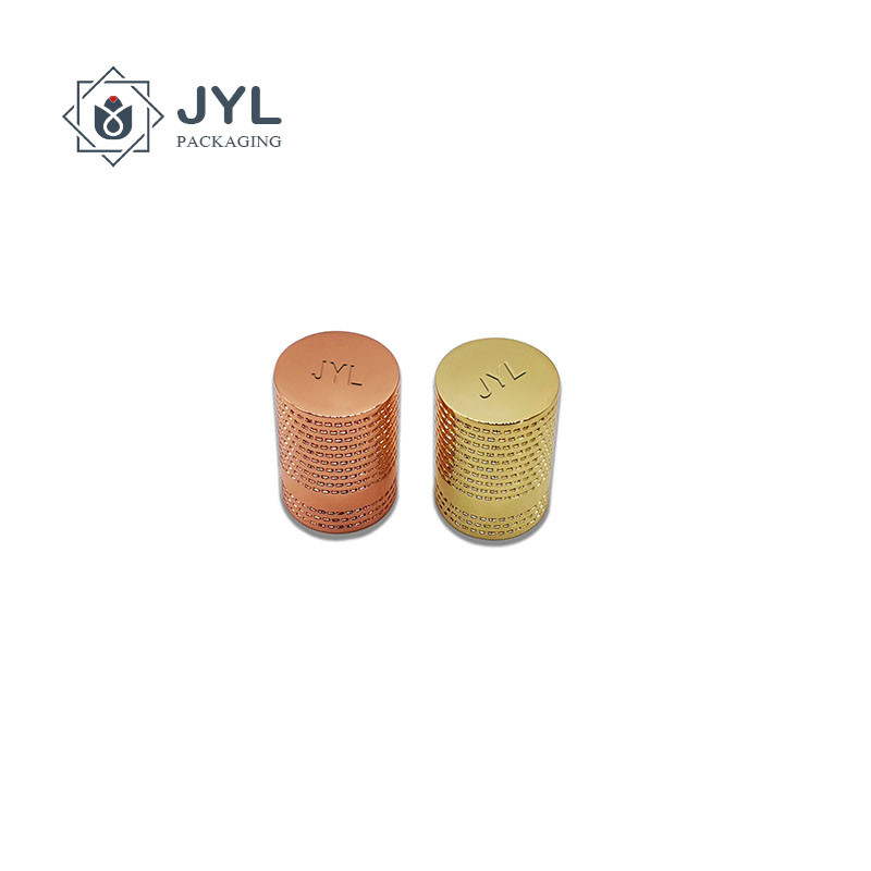 Zinc Alloy Perfume Caps Arabian Style Cylinder Shape Public Mold