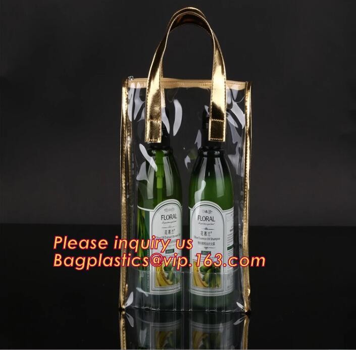 Bottle Protector Bubble Travel Bag,Travel Trip Bag With Bubble Inside And Double Zip lockks,Sleeve Travel Bag - Inner Skin