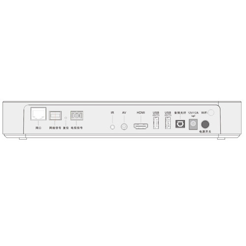 DVB-C HD Set Top Box Embedded DVG7078HD-W With Wifi 11n 2*2 Digital Cable
