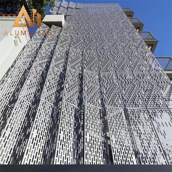 Custom Decorative Solid Aluminium Cladding