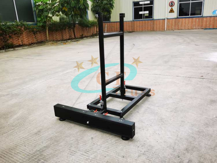 Hanging Curved LED Screen 0.8M 0.5M Aluminum Alloy Truss