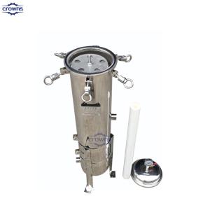 High Pressure Multi Cartridge Filter Housing with Back Flush Function for Beer &