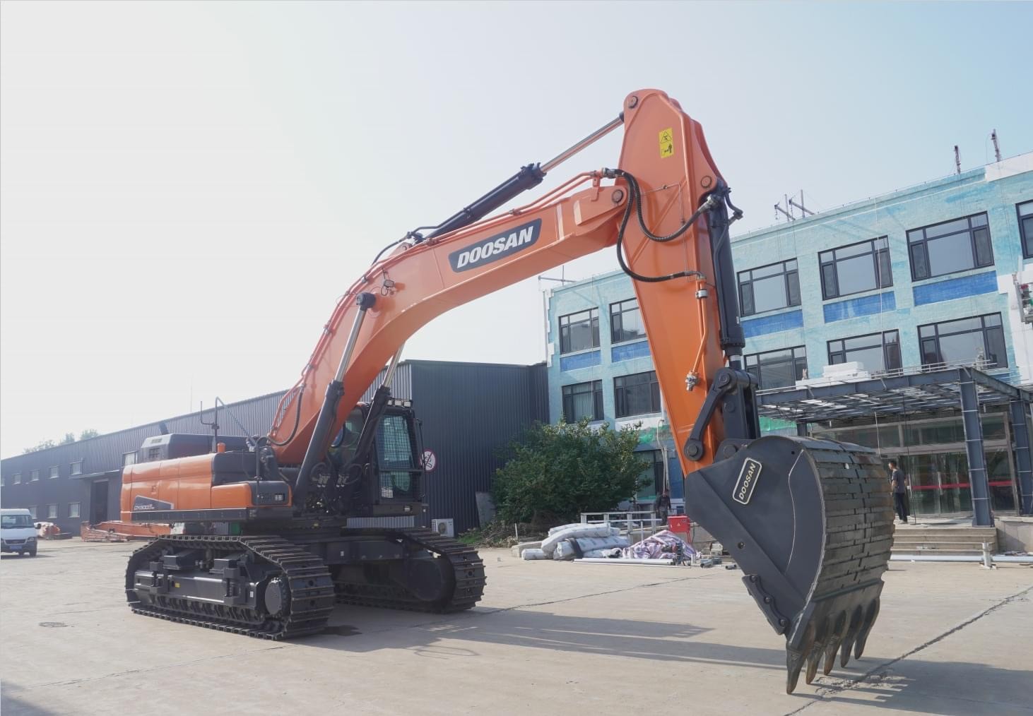 Heavy Machine Doosan DX500 Used Excavator 50 Ton Big Secondhand Construction Excavator In Good Condition