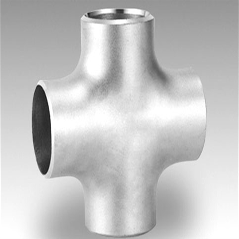 Duplex Stainless Steel ASTM A182 F51 S31803 S32205 Elbow Tee Cross Pipe Fittings