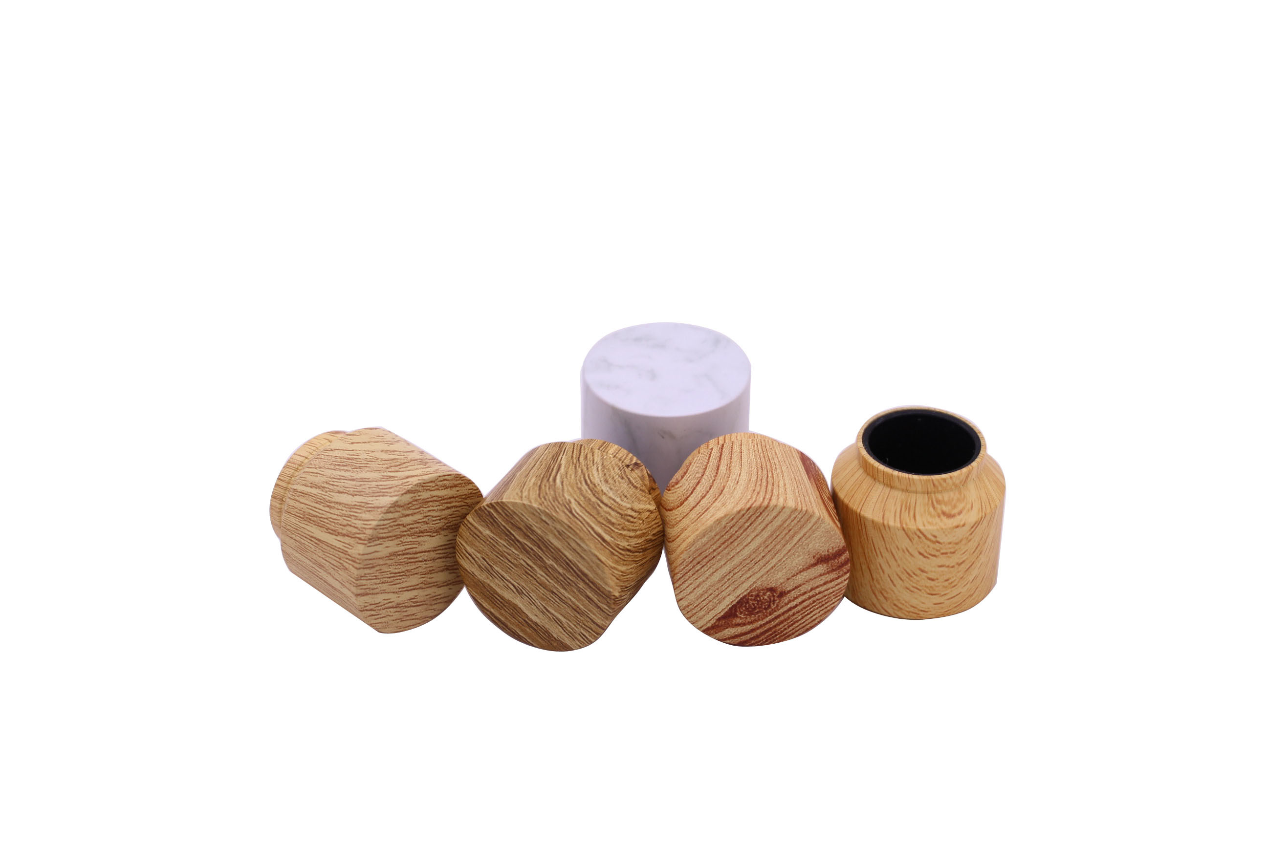 15mm Glass Bottle Debossed 40mm*30.8mm Perfume Bottle Caps