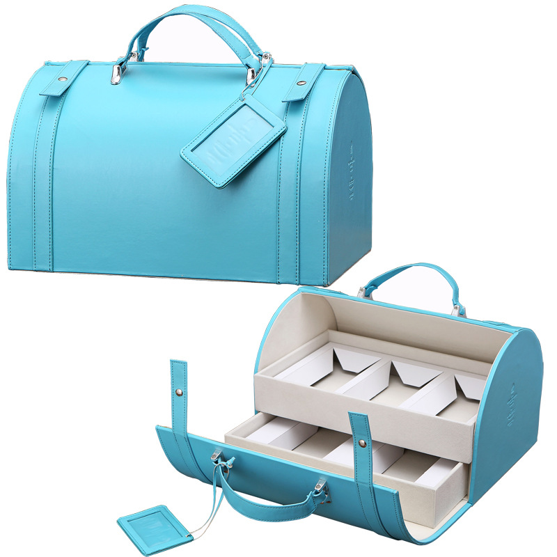 Magnetic Jewelry Eco Friendly Gift Box Packaging Pu Leather Dustproof